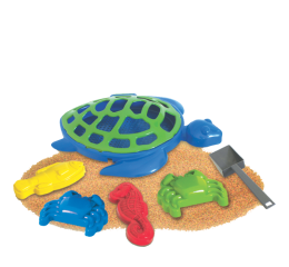 TARTARUGA MARINHA C/ACESSORIOS 7PÇS 24CM 063